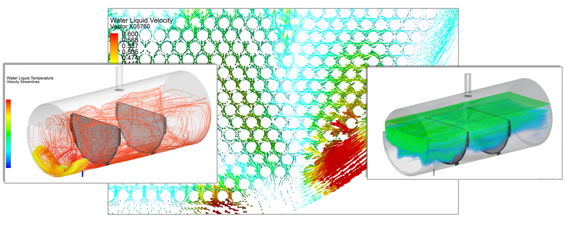 Kranji | Sulphur Condenser Streamlines, Vectors and Vapour Fraction Surfaces